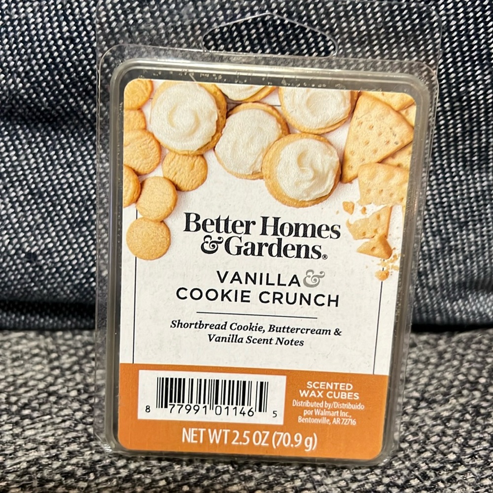 NWT Better Homes & Gardens Vanilla & Cookie Crunch Wax Melts